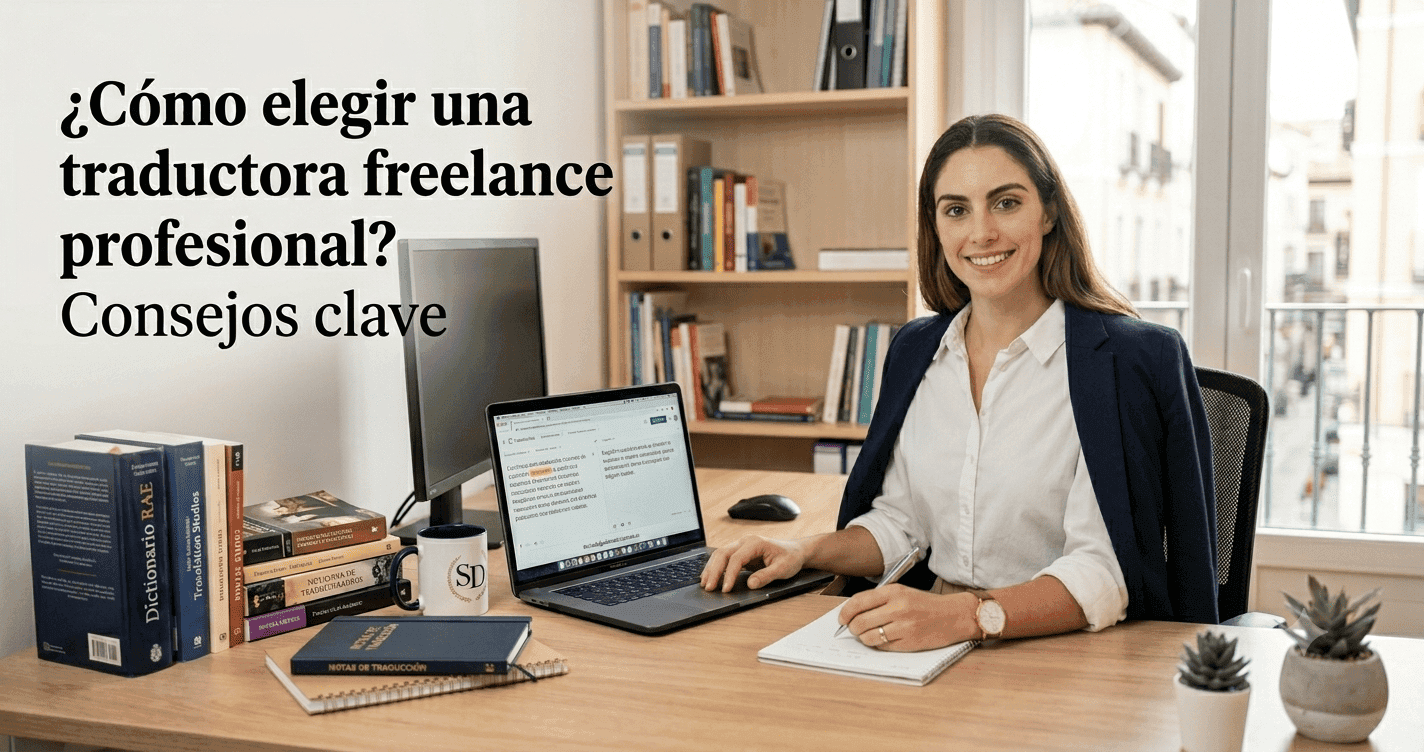 ¿Cómo elegir una traductora freelance profesional? Consejos clave